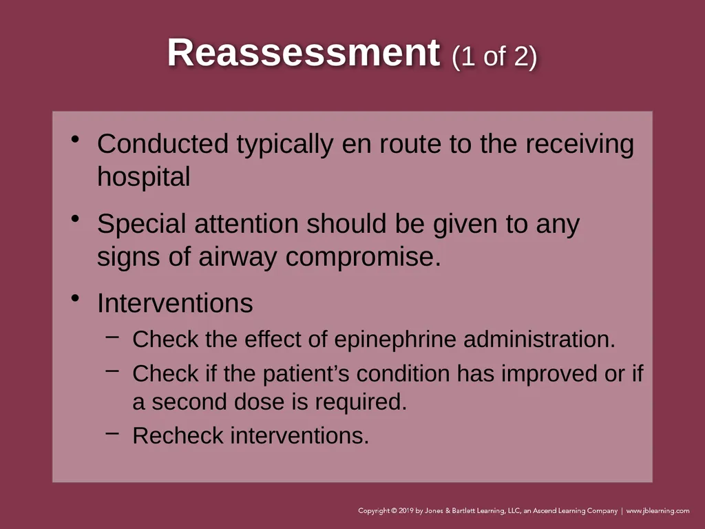 Focused Lecture Chapter 22 Immunologic Emergencies - slide 21 of 31