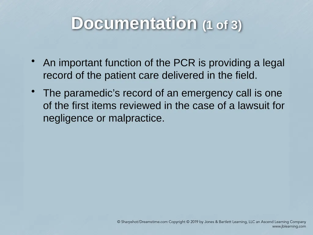 Chapter 6 Medical and Legal Issues Comprehensive - slide 62 of 64