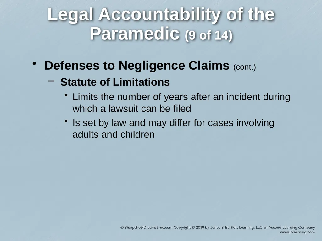 Chapter 6 Medical and Legal Issues Comprehensive - slide 25 of 64