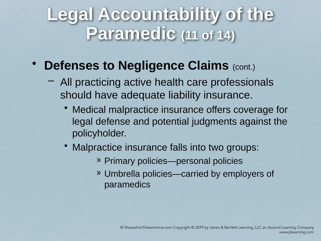 Chapter 6 Medical and Legal Issues Comprehensive - slide 27 of 64