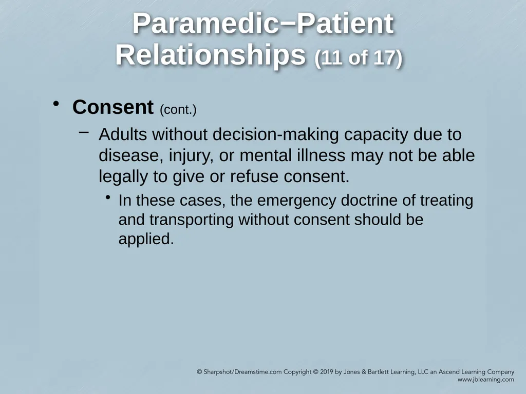 Chapter 6 Medical and Legal Issues Comprehensive - slide 41 of 64