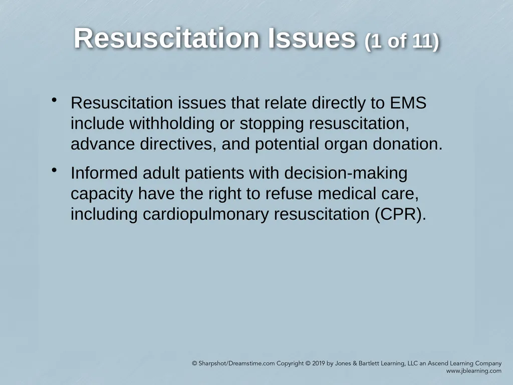 Chapter 6 Medical and Legal Issues Comprehensive - slide 48 of 64