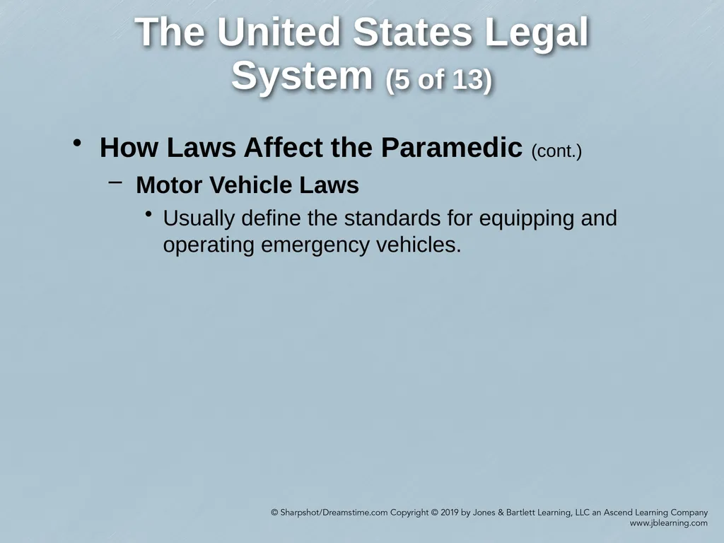 Chapter 6 Medical and Legal Issues Comprehensive - slide 8 of 64