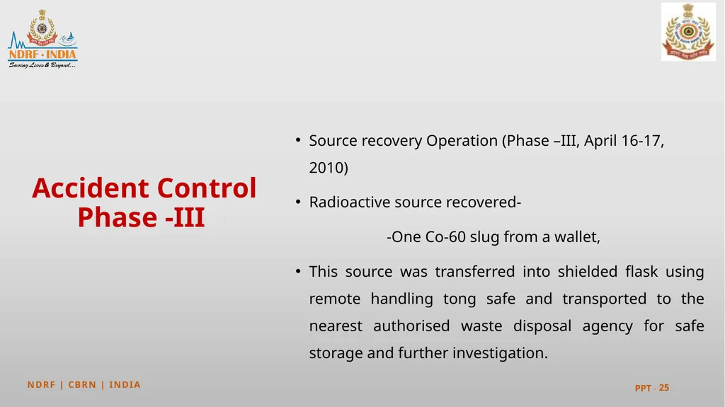 PEER | CSSR | INDIA PPT 2 - 1 Mayapuri - slide 25 of 37