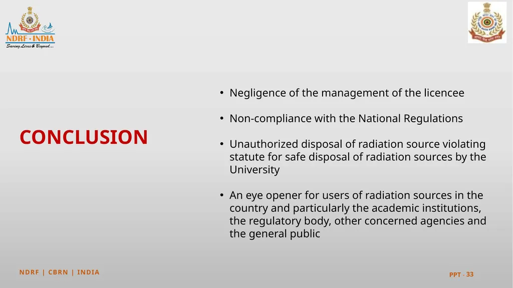 PEER | CSSR | INDIA PPT 2 - 1 Mayapuri - slide 33 of 37