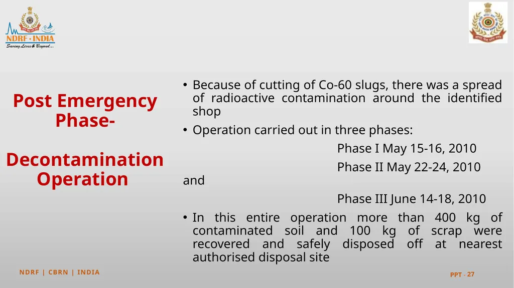 PEER | CSSR | INDIA PPT 2 - 1 Mayapuri - slide 27 of 37