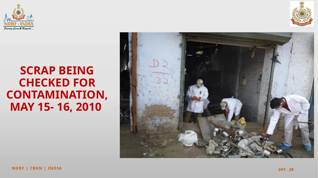 PEER | CSSR | INDIA PPT 2 - 1 Mayapuri - slide 28 of 37