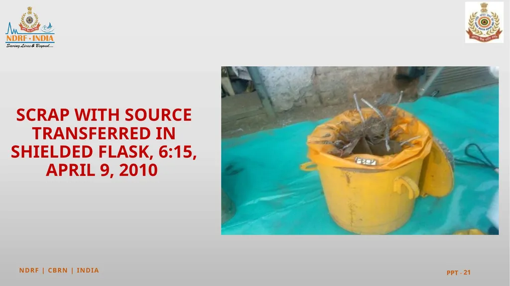 PEER | CSSR | INDIA PPT 2 - 1 Mayapuri - slide 21 of 37
