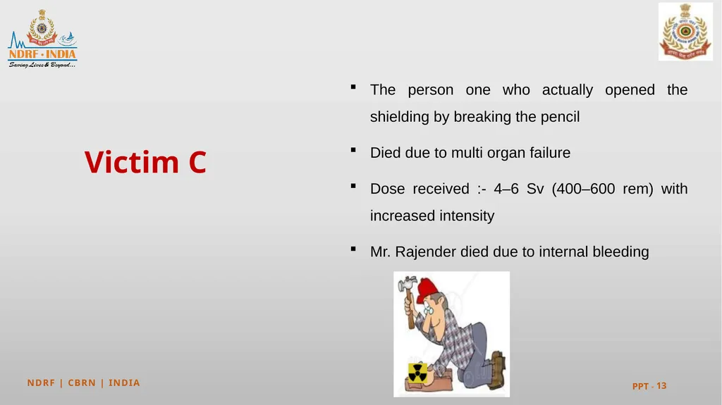 PEER | CSSR | INDIA PPT 2 - 1 Mayapuri - slide 13 of 37