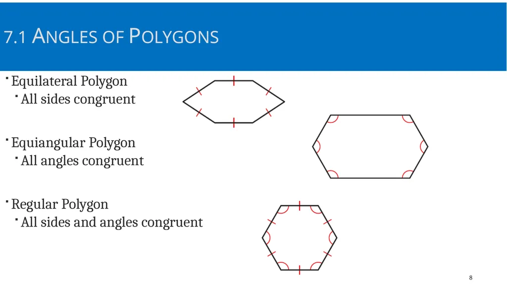 Quadrilaterals and Other Polygons Geometry Chapter - slide 8 of 41