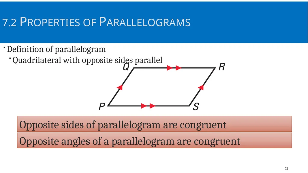Quadrilaterals and Other Polygons Geometry Chapter - slide 12 of 41