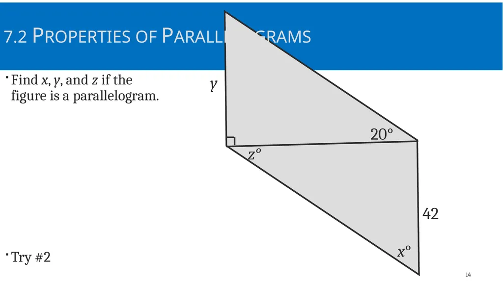 Quadrilaterals and Other Polygons Geometry Chapter - slide 14 of 41