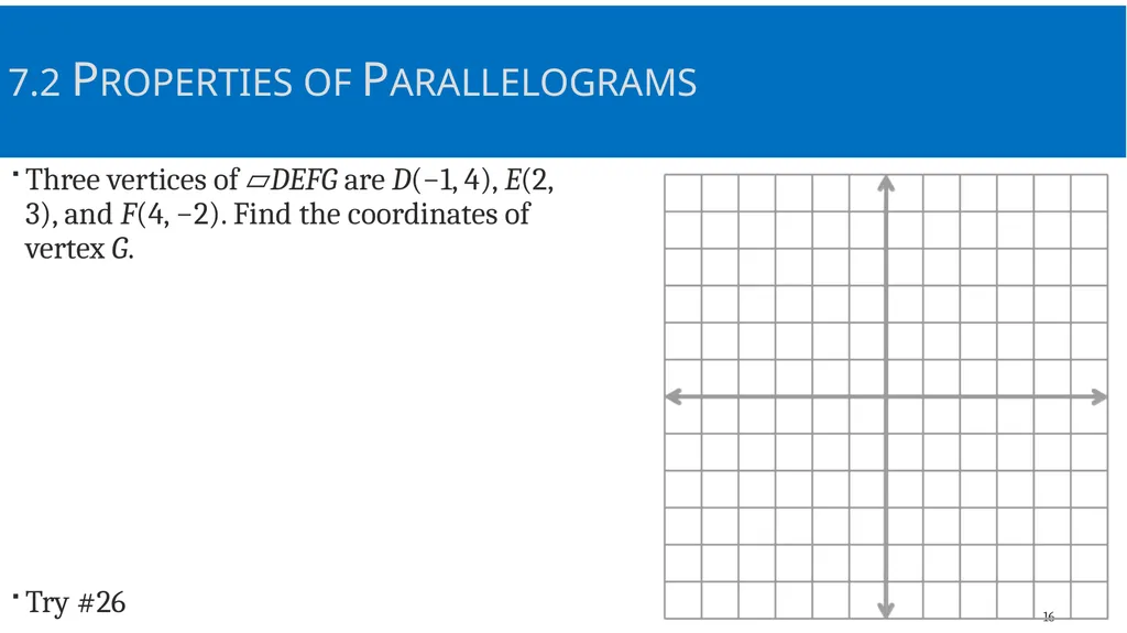 Quadrilaterals and Other Polygons Geometry Chapter - slide 16 of 41
