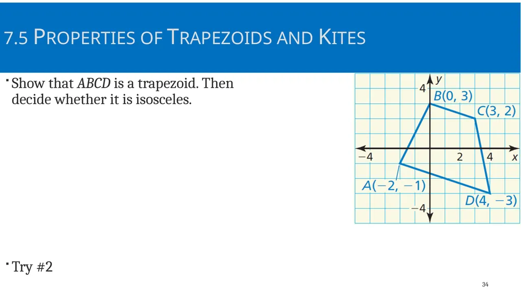 Quadrilaterals and Other Polygons Geometry Chapter - slide 34 of 41