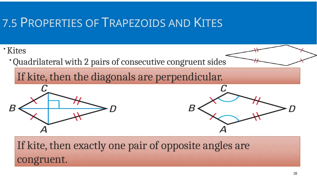 Quadrilaterals and Other Polygons Geometry Chapter - slide 38 of 41