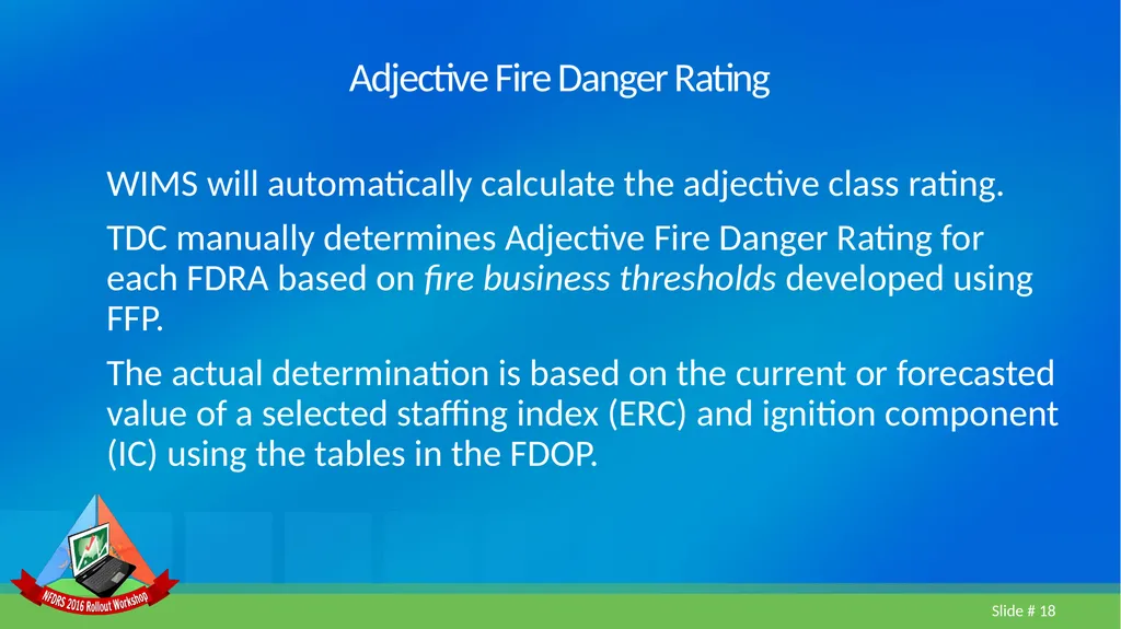 Lesson 5 FDOP Case Study Geographic Area Fire - slide 18 of 27