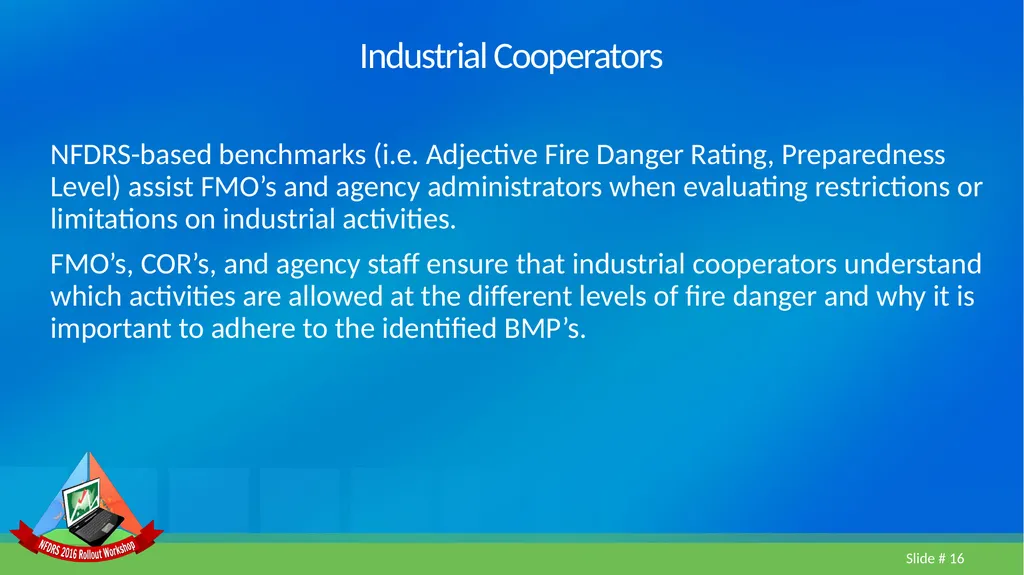 Lesson 5 FDOP Case Study Geographic Area Fire - slide 16 of 27