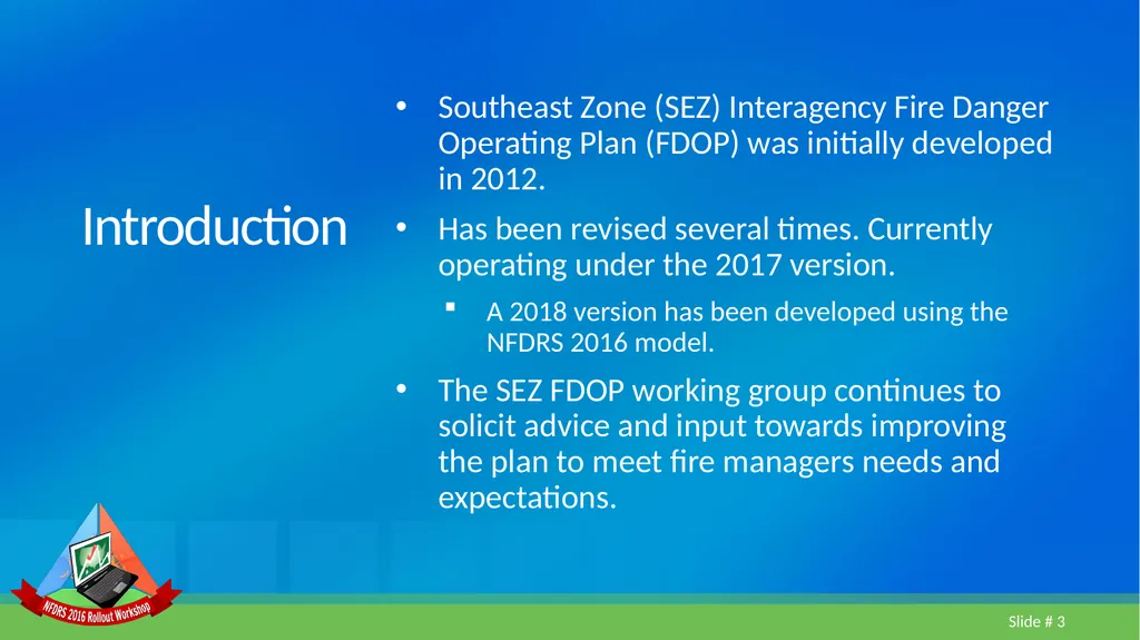 Lesson 5 FDOP Case Study Geographic Area Fire - slide 3 of 27