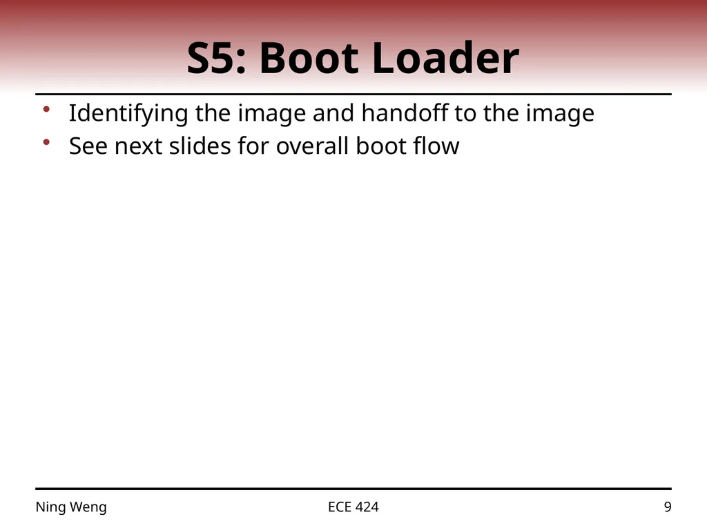 ECE 424 Embedded Systems Design Lecture 11: - slide 9 of 12