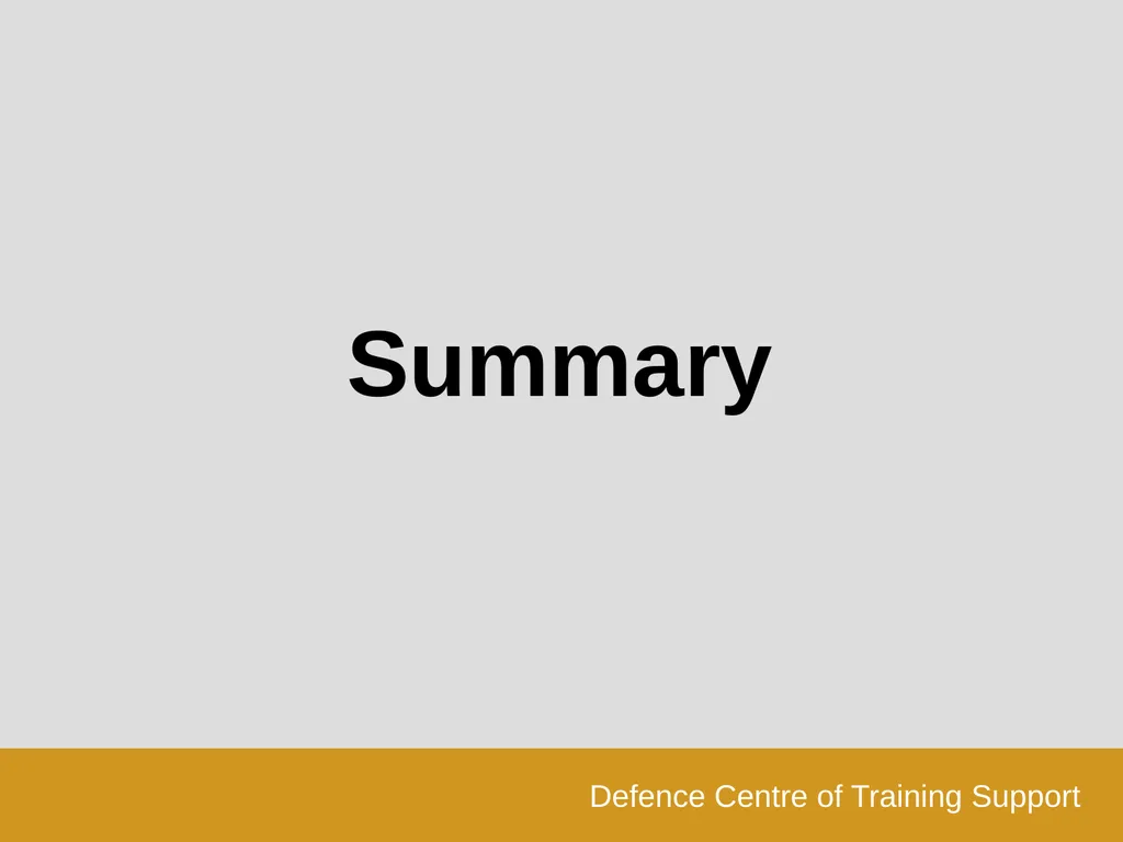 Last Reviewed:- Last Amended:- Configuration Slide - slide 25 of 42