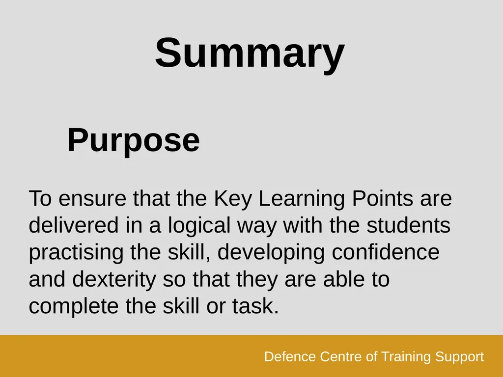Last Reviewed:- Last Amended:- Configuration Slide - slide 26 of 42