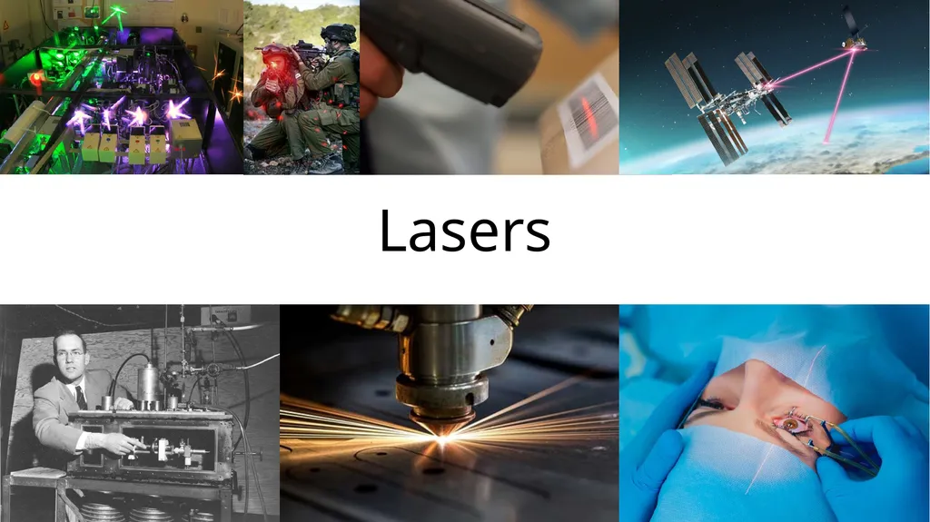 Lasers Properties of Laser Light Light - slide 1 of 11