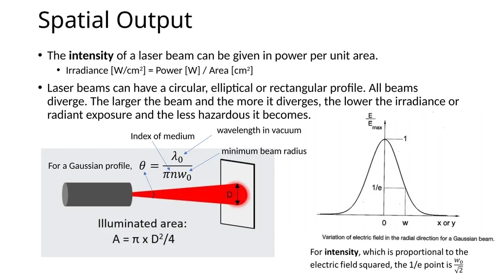 Lasers Properties of Laser Light Light - slide 10 of 11