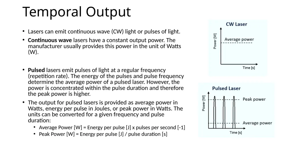 Lasers Properties of Laser Light Light - slide 9 of 11