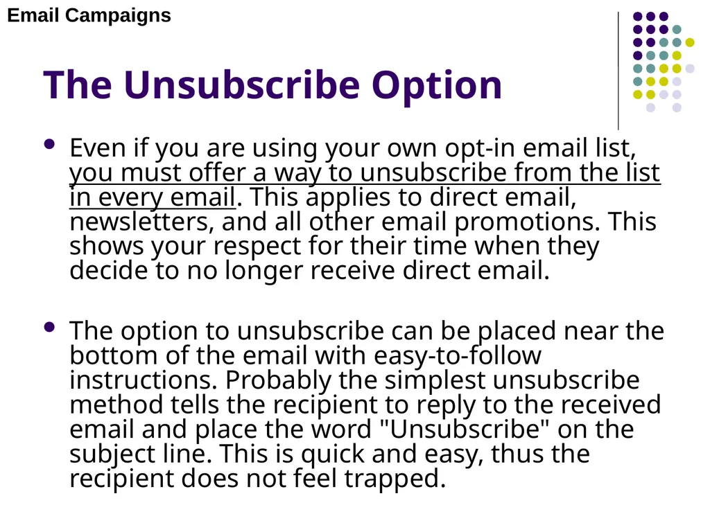 E-MARKETING (INTERNET MARKETING) Chapter – 4 Email - slide 13 of 25