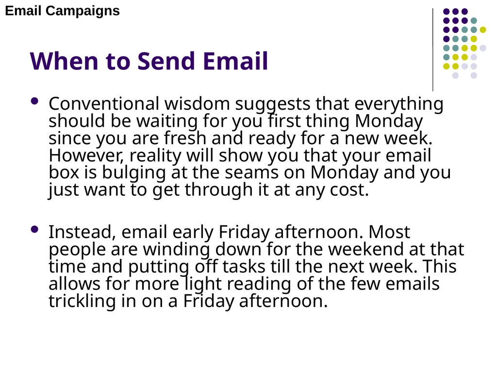 E-MARKETING (INTERNET MARKETING) Chapter – 4 Email - slide 12 of 25