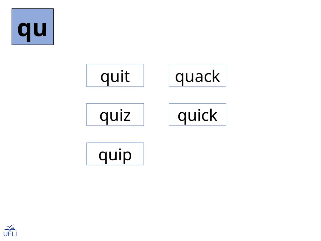Consonant Digraphs, ck, and qu with Short Vowels - slide 6 of 6