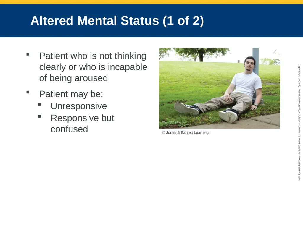 Neurologic Emergencies CHAPTER 19: Focused Lecture - slide 38 of 59
