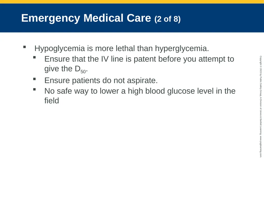 Neurologic Emergencies CHAPTER 19: Focused Lecture - slide 53 of 59
