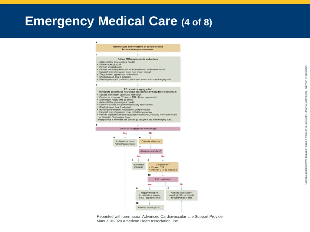 Neurologic Emergencies CHAPTER 19: Focused Lecture - slide 55 of 59