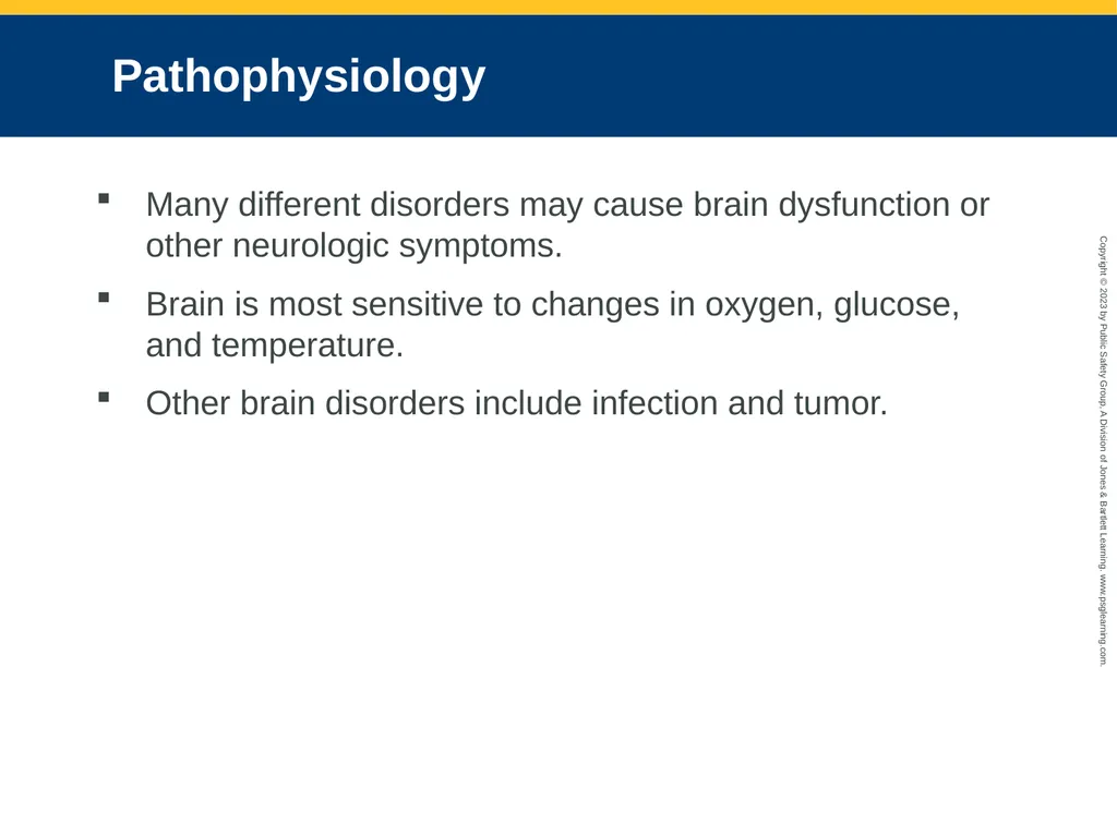 Neurologic Emergencies CHAPTER 19: Focused Lecture - slide 14 of 59