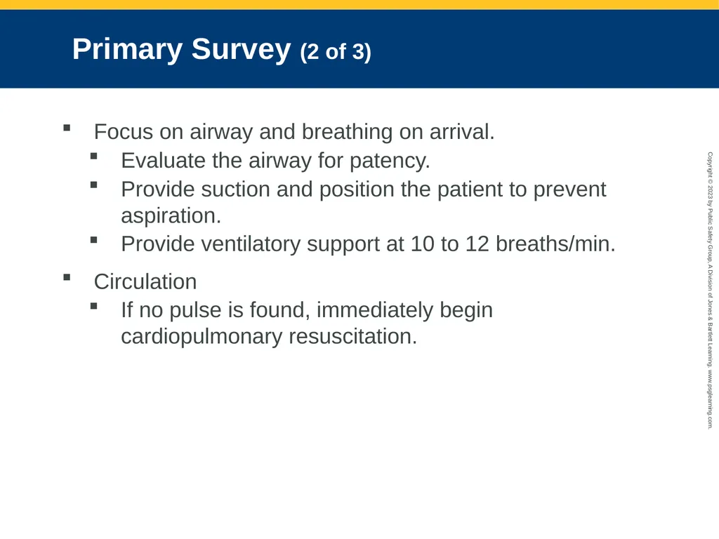 Neurologic Emergencies CHAPTER 19: Focused Lecture - slide 46 of 59