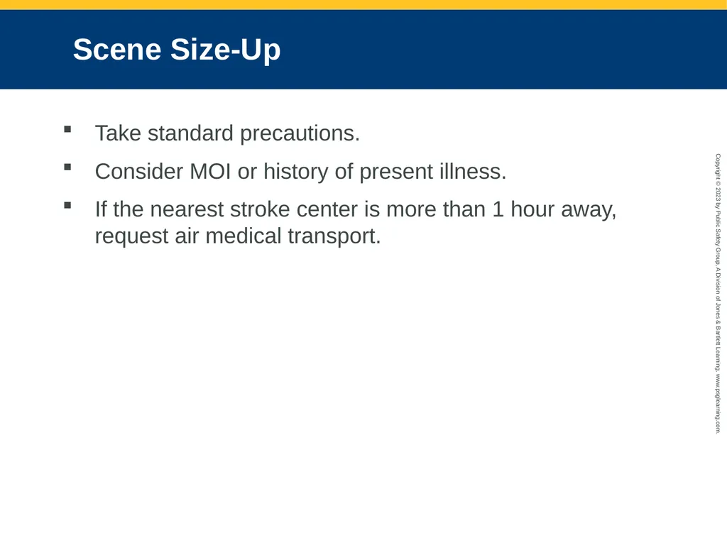 Neurologic Emergencies CHAPTER 19: Focused Lecture - slide 44 of 59