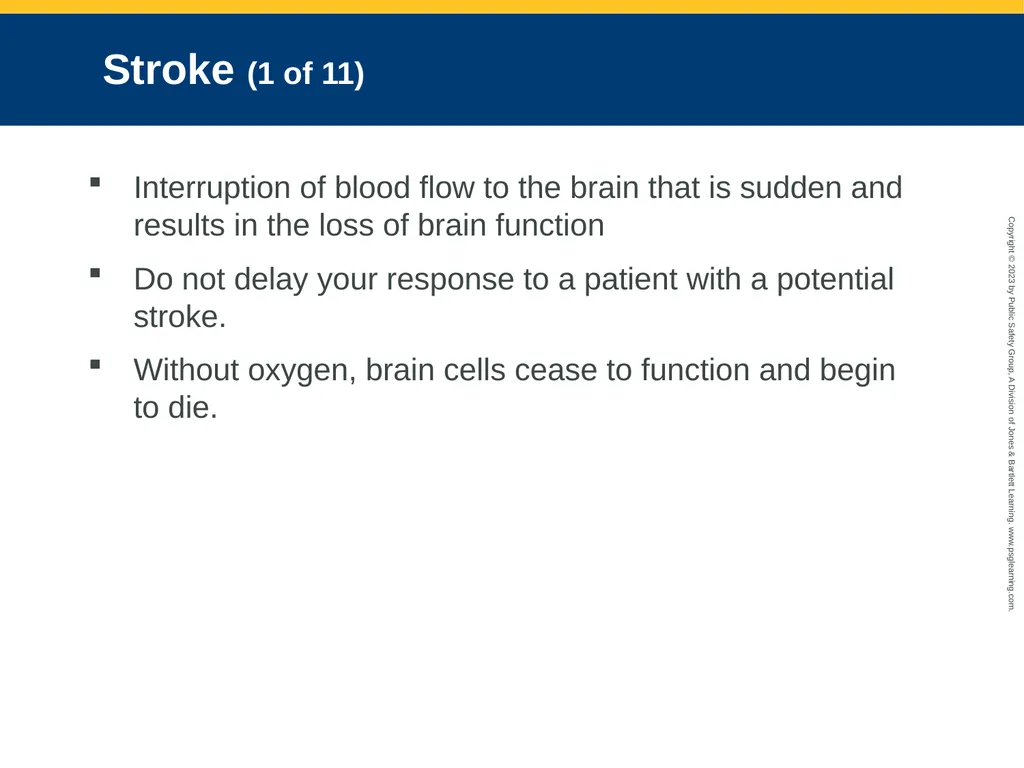 Neurologic Emergencies CHAPTER 19: Focused Lecture - slide 15 of 59