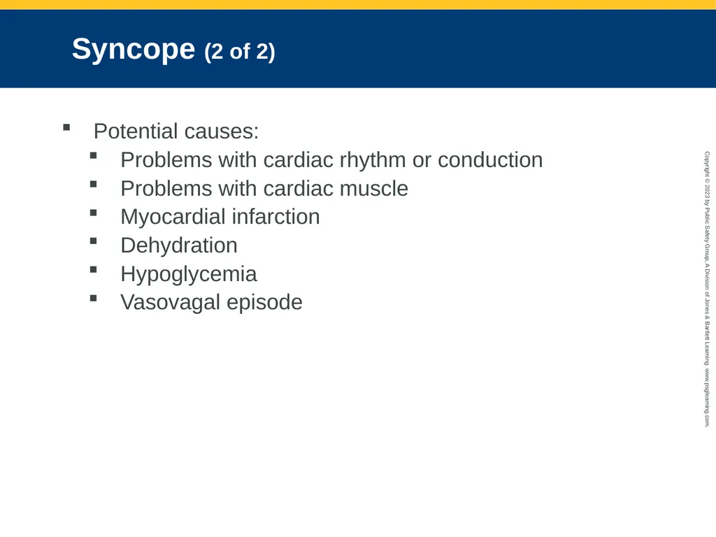 Neurologic Emergencies CHAPTER 19: Focused Lecture - slide 41 of 59
