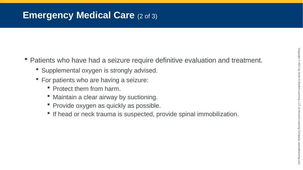 CHAPTER 18 Neurologic Emergencies National EMS - slide 66 of 103