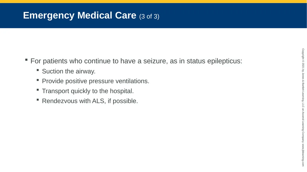 CHAPTER 18 Neurologic Emergencies National EMS - slide 67 of 103