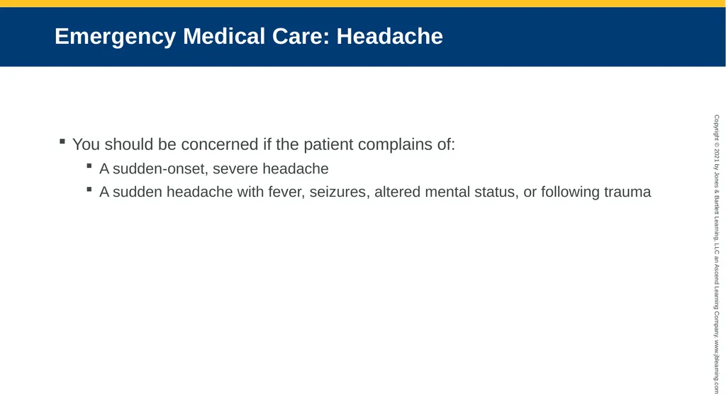 CHAPTER 18 Neurologic Emergencies National EMS - slide 68 of 103