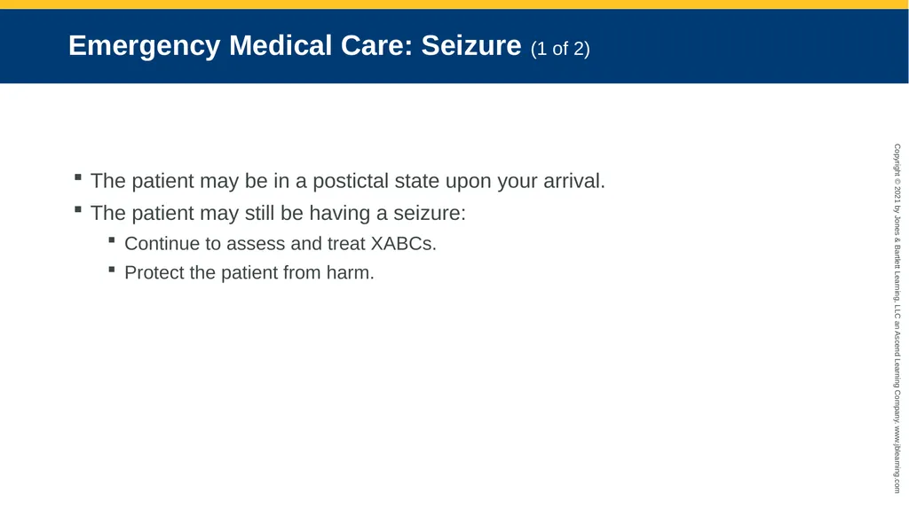 CHAPTER 18 Neurologic Emergencies National EMS - slide 71 of 103