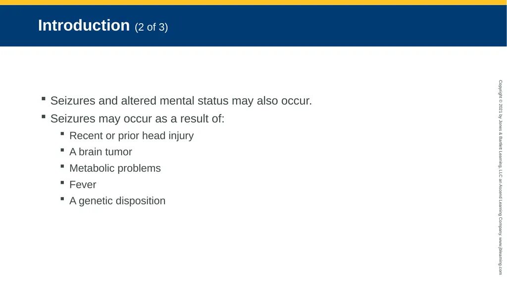 CHAPTER 18 Neurologic Emergencies National EMS - slide 6 of 103
