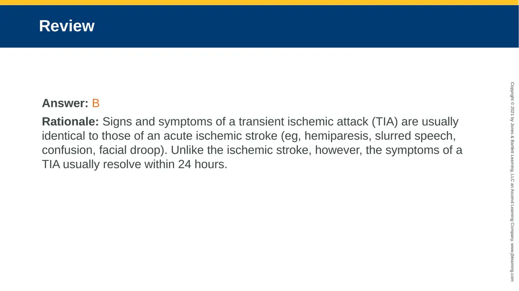 CHAPTER 18 Neurologic Emergencies National EMS - slide 84 of 103