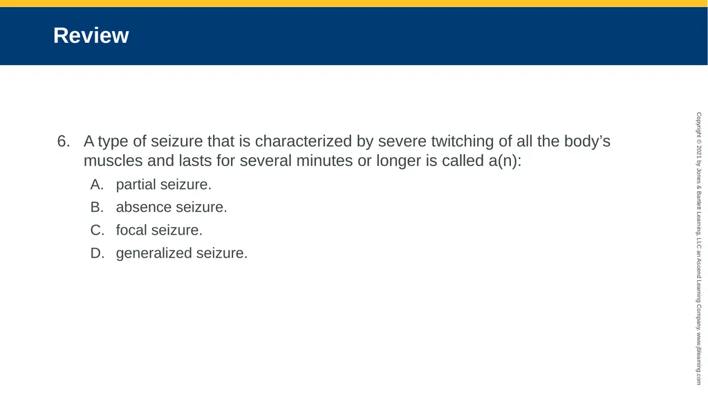 CHAPTER 18 Neurologic Emergencies National EMS - slide 89 of 103