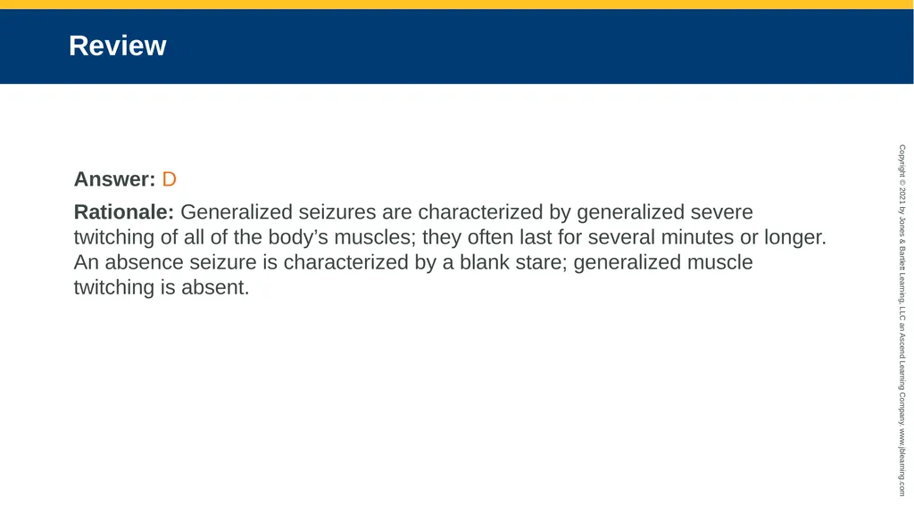 CHAPTER 18 Neurologic Emergencies National EMS - slide 90 of 103
