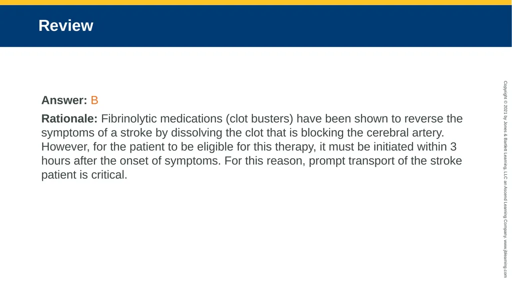 CHAPTER 18 Neurologic Emergencies National EMS - slide 93 of 103