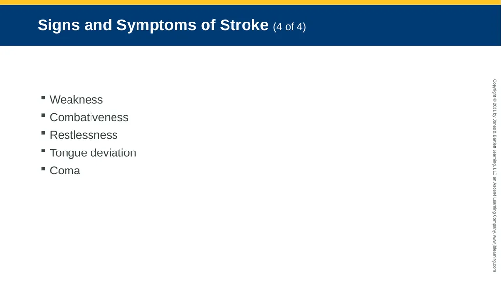 CHAPTER 18 Neurologic Emergencies National EMS - slide 30 of 103