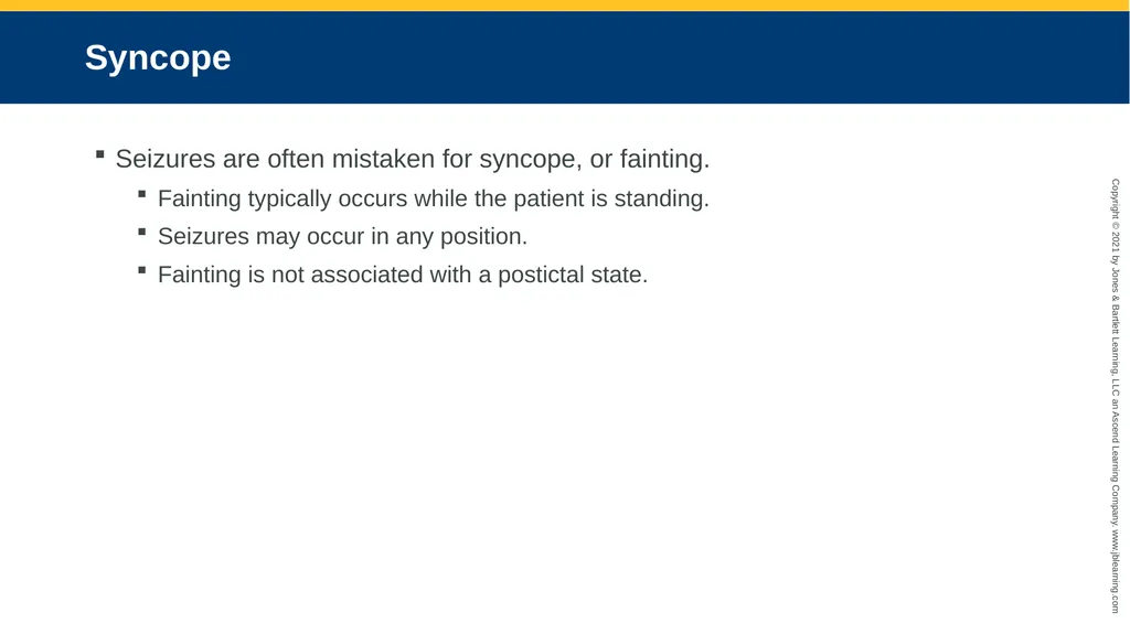 CHAPTER 18 Neurologic Emergencies National EMS - slide 49 of 103